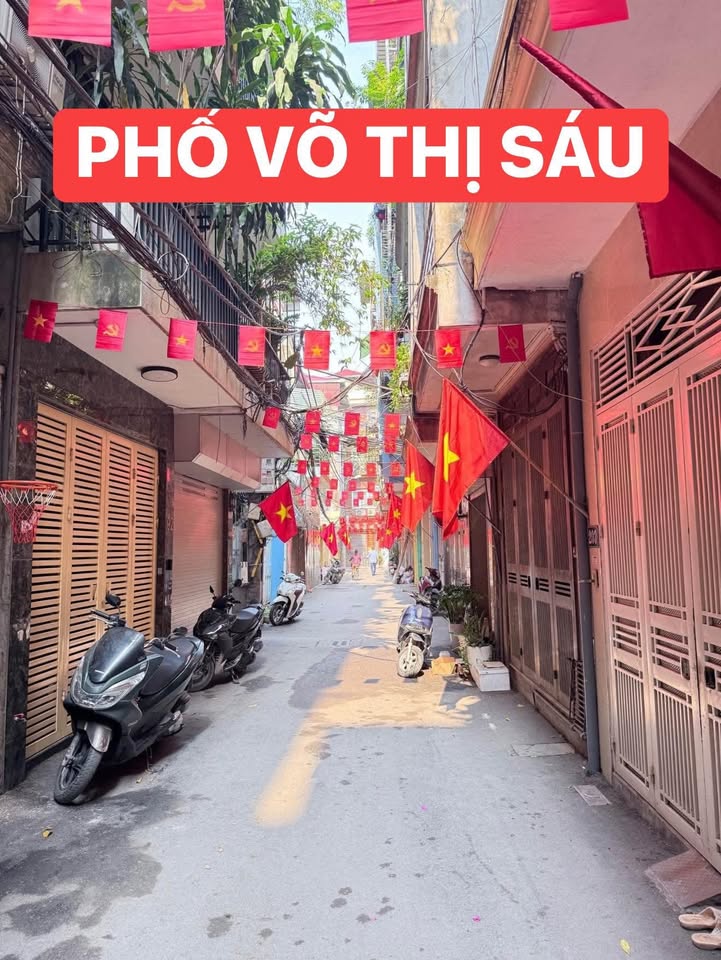 Nhà 5 Tầng Mặt Tiền Võ Thị Sáu, Q3 - 200m² Sổ Đỏ Chính Chủ