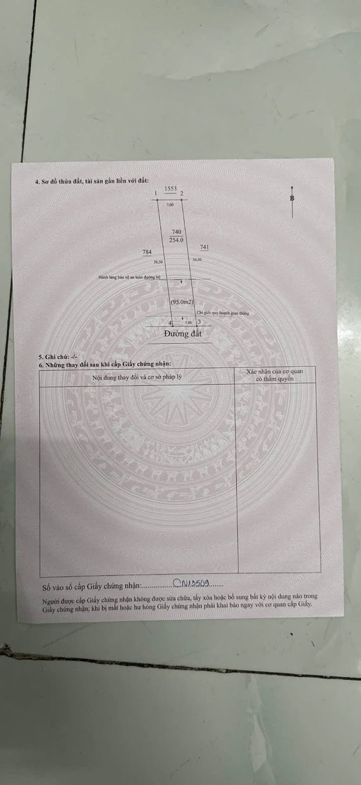 Đất nền Tân Vĩnh Hiệp, Biên Hòa 255m² giá 3 tỷ - Sổ đỏ chính chủ!