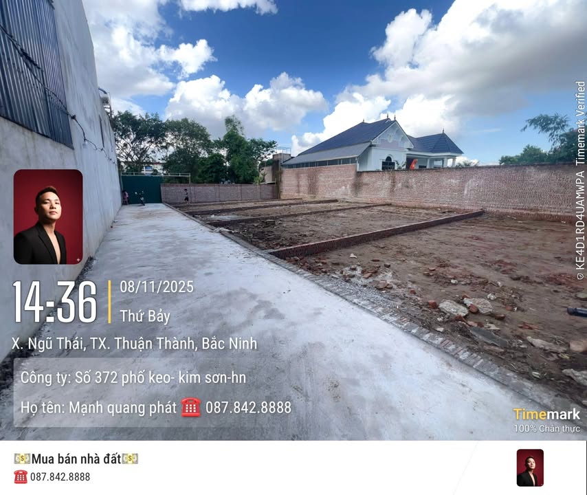 Bán Đất Ngũ Thái Thuận Thành 80m² 1.65 Tỷ - Sổ Đỏ Chính Chủ