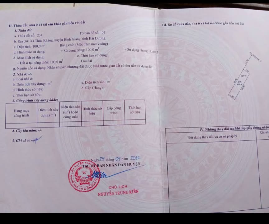 Đất nền Thúc Kháng 100m² - Chỉ từ 1 tỷ, Sổ đỏ chính chủ!