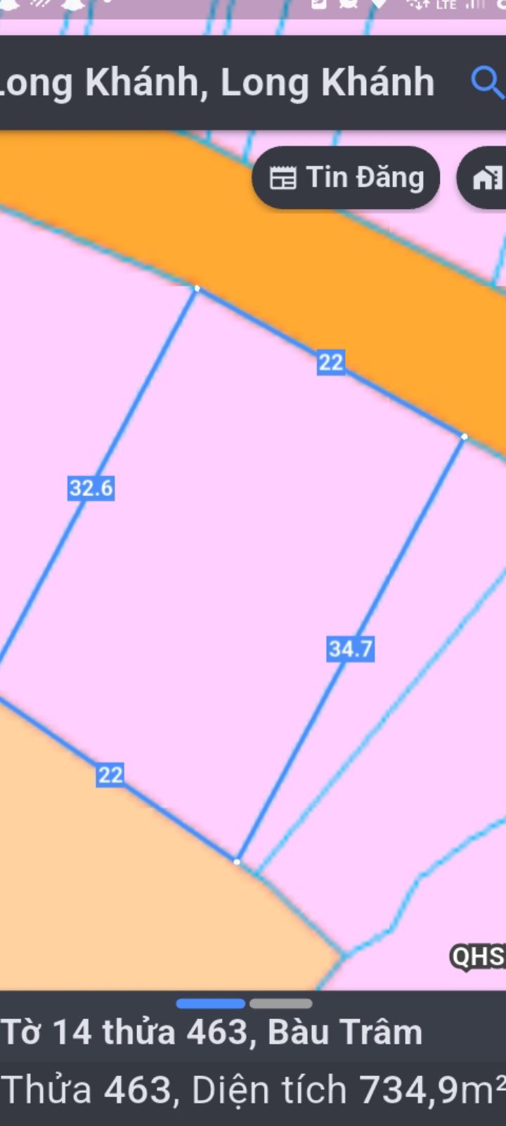 Đất nền Long Khánh 735m² giá 2.1 tỷ - Đường to ô tô