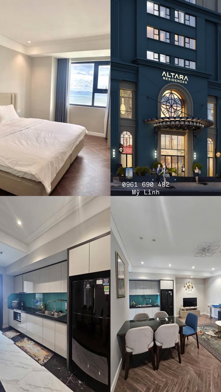 Căn hộ Altara Residence Quy Nhơn 1-2PN giá 7.5-9 triệu - View đẹp!