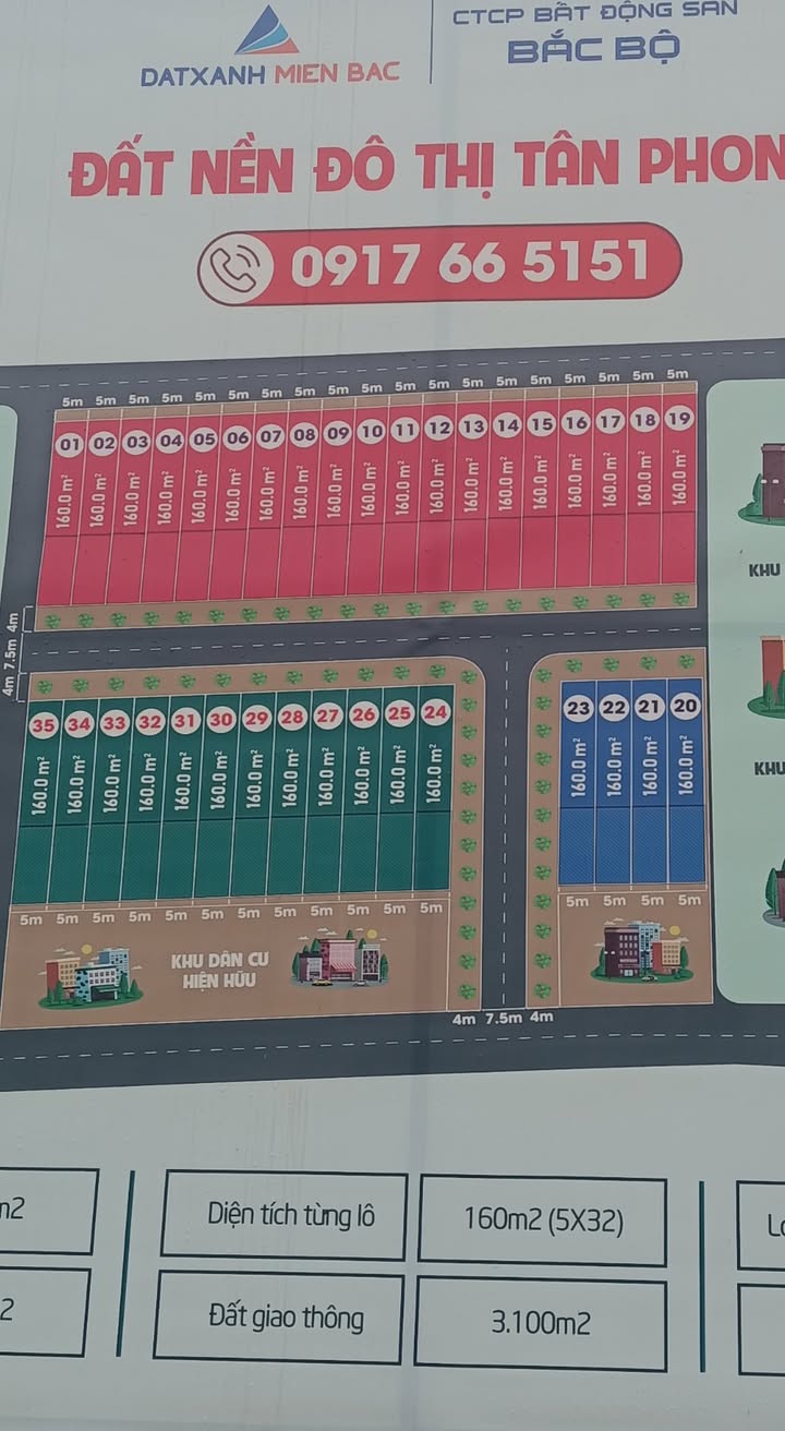 Đất Nền 160m² Mặt Tiền QL1A Tân Phong, Thanh Hóa - Đầu Tư Sinh Lời