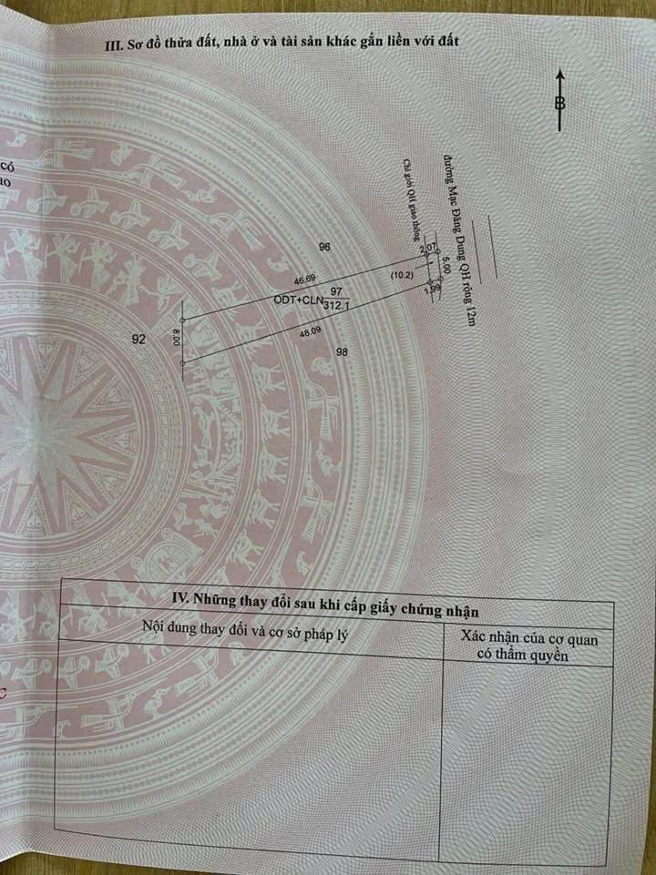 Đất nền Mạc Đăng Dung TDM 920m² - Sổ đỏ sẵn sàng, giá tốt đầu năm