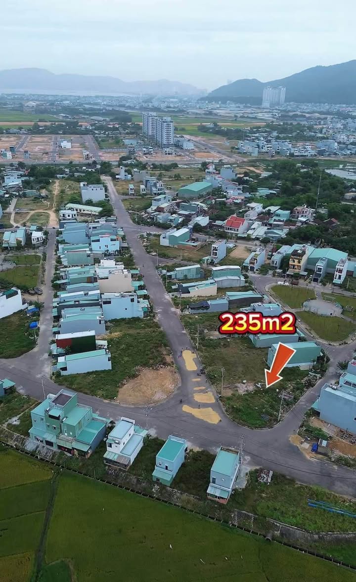 Đất Nền Quy Nhơn 235m² Lô Góc 3 Mặt Tiền - Sổ Đỏ Chính Chủ