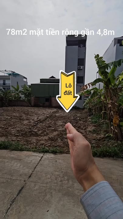 Đất nền Lại Yên 78m² - Đường to ô tô, sổ đỏ trao tay!