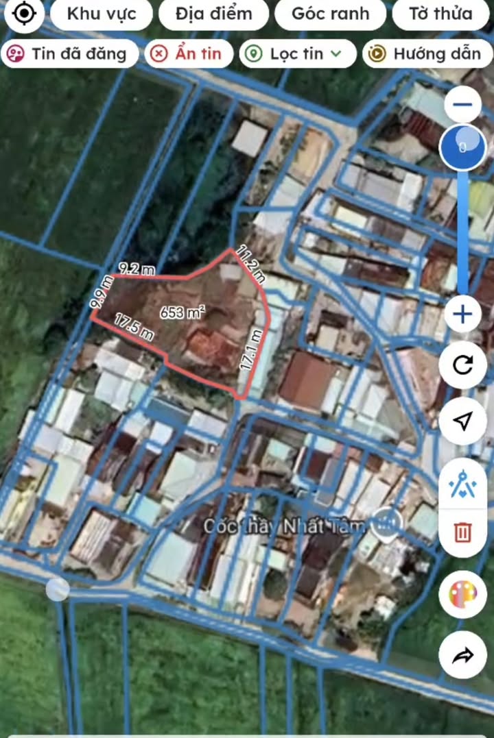 Đất nền Lộc Hạ 650m² - Sổ đỏ chính chủ, giá 1 tỷ!