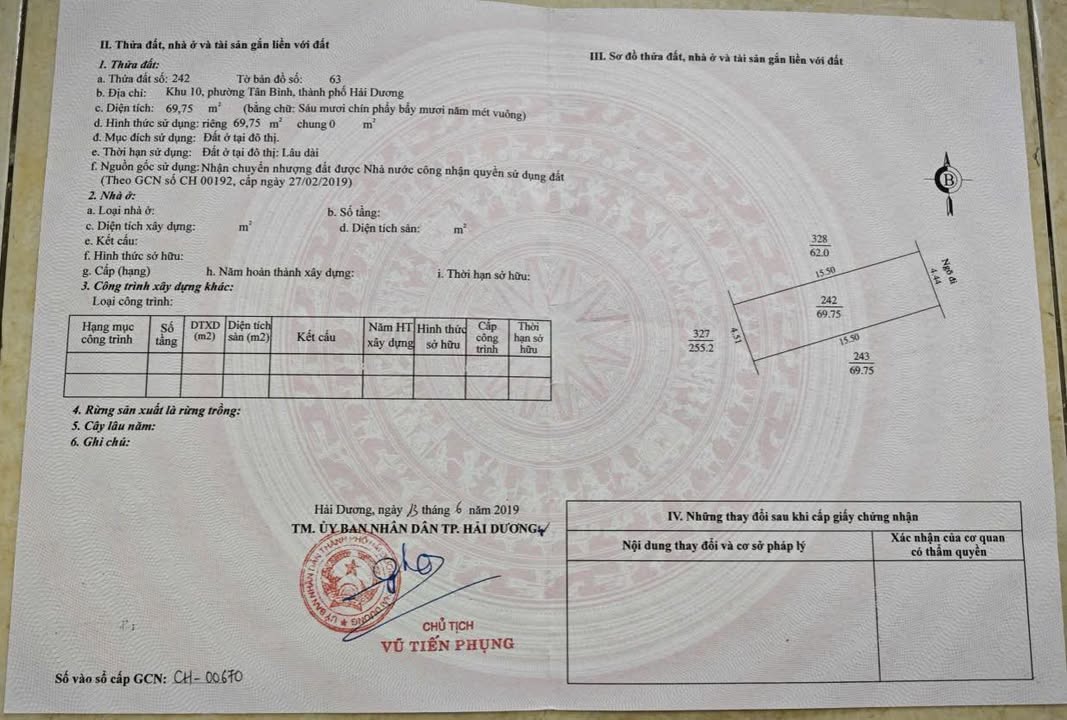 Đất nền 70m² Bình Lộc, Hải Dương - Ô tô thông, giá hơn 30tr/m²