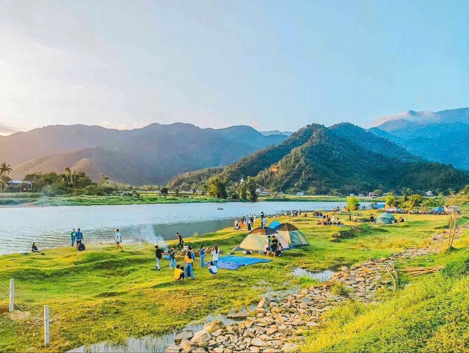 Đất view sông Cu Đê Hòa Bắc 2.800m² 8 tỷ - Sổ đỏ chính chủ