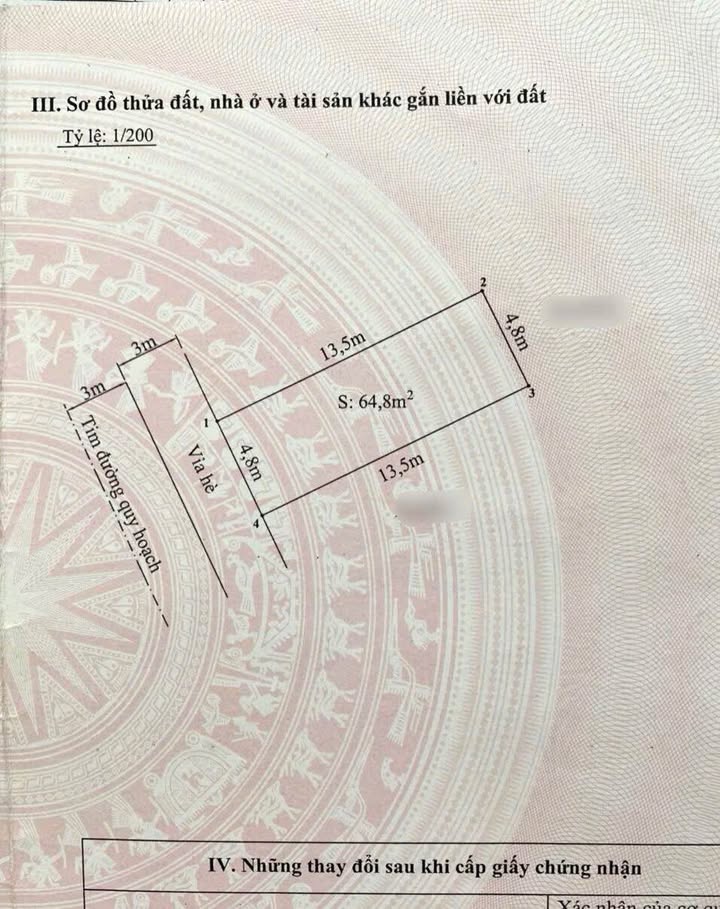 Đất nền Đằng Hải, Hải An 64.8m² giá 4 tỷ - Sổ đỏ chính chủ