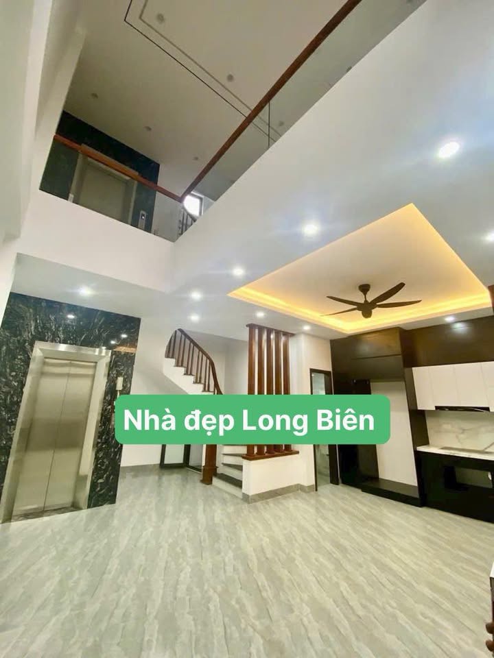 Nhà 6 Tầng Thang Máy Full Nội Thất Đường Hồng Tiến, Long Biên - 60m²