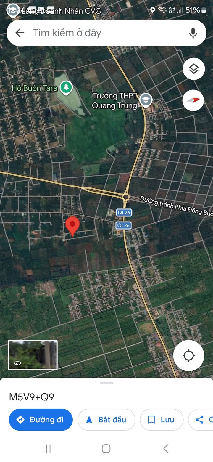 Đất nền Phước An Krông Pắc 125m² - Sổ hồng sẵn, giá 6xx triệu