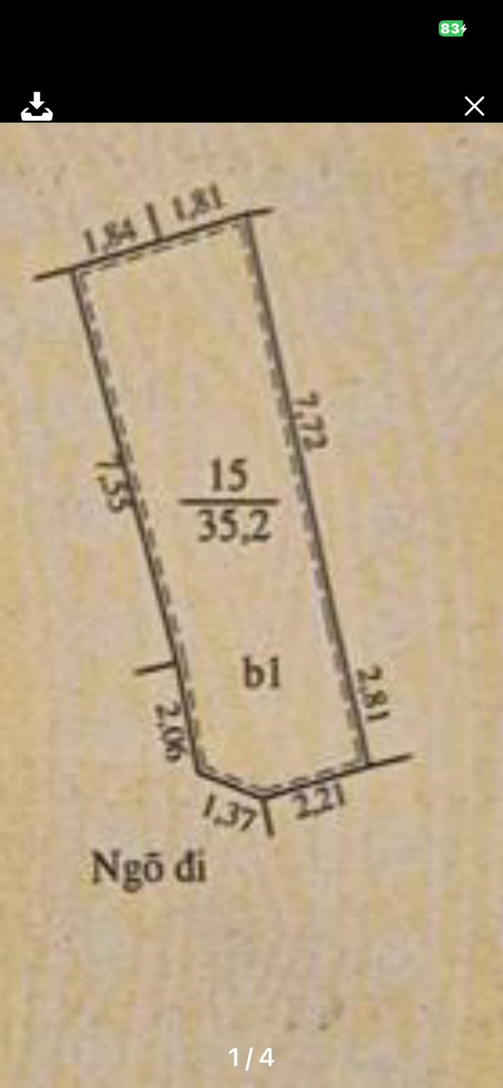 Bán Đất Trương Định 35m² - Ngõ 3 Gác Đua, Ô Tô Vào Tận Nơi, Giá 5.3 Tỷ