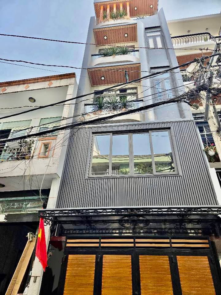 Nhà Mặt Tiền Hương Lộ 2, Bình Tân - 96m² Sổ Hồng Riêng, 7PN, Thang Máy