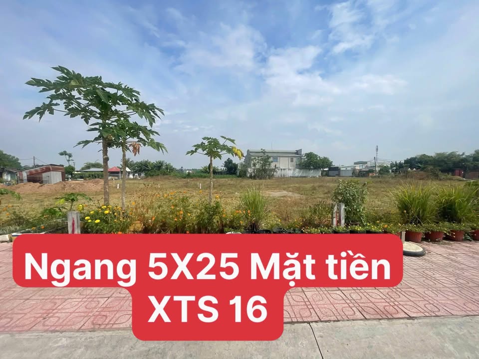 Đất Mặt Tiền XTS16 Hóc Môn 105m² Tặng GPXD - Giá 4.75 Tỷ