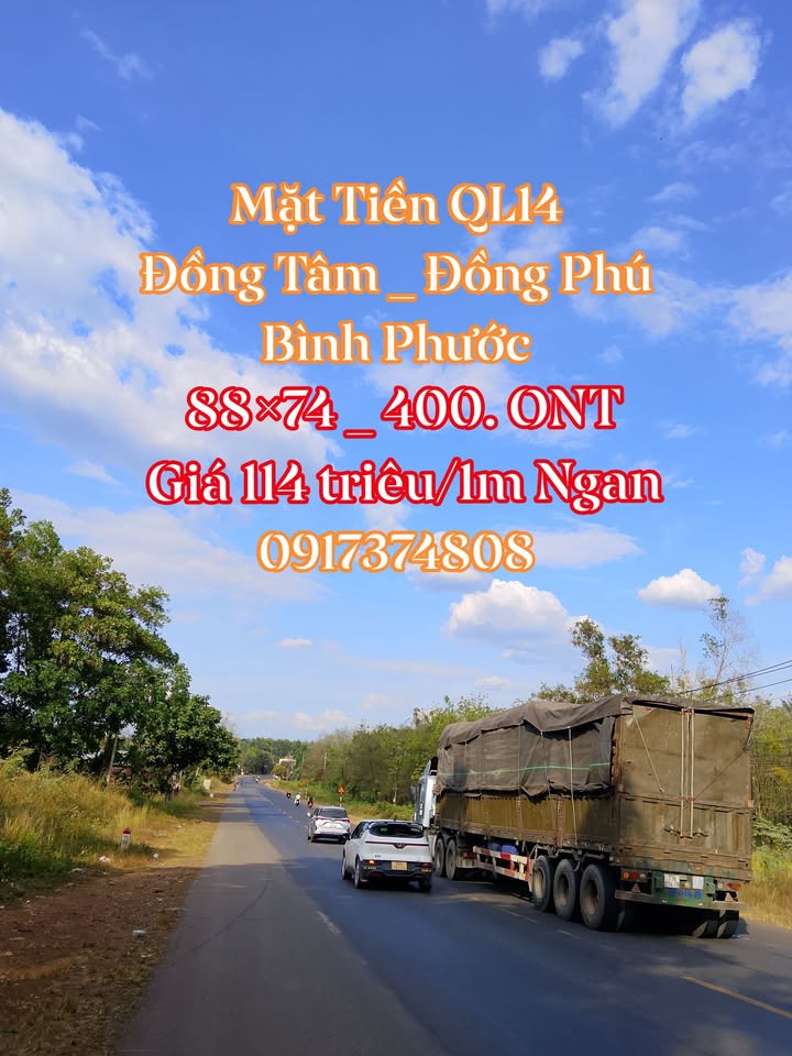 Đất nền Đồng Phú, Bình Phước 6512m² - Tiềm năng tăng giá vượt trội!