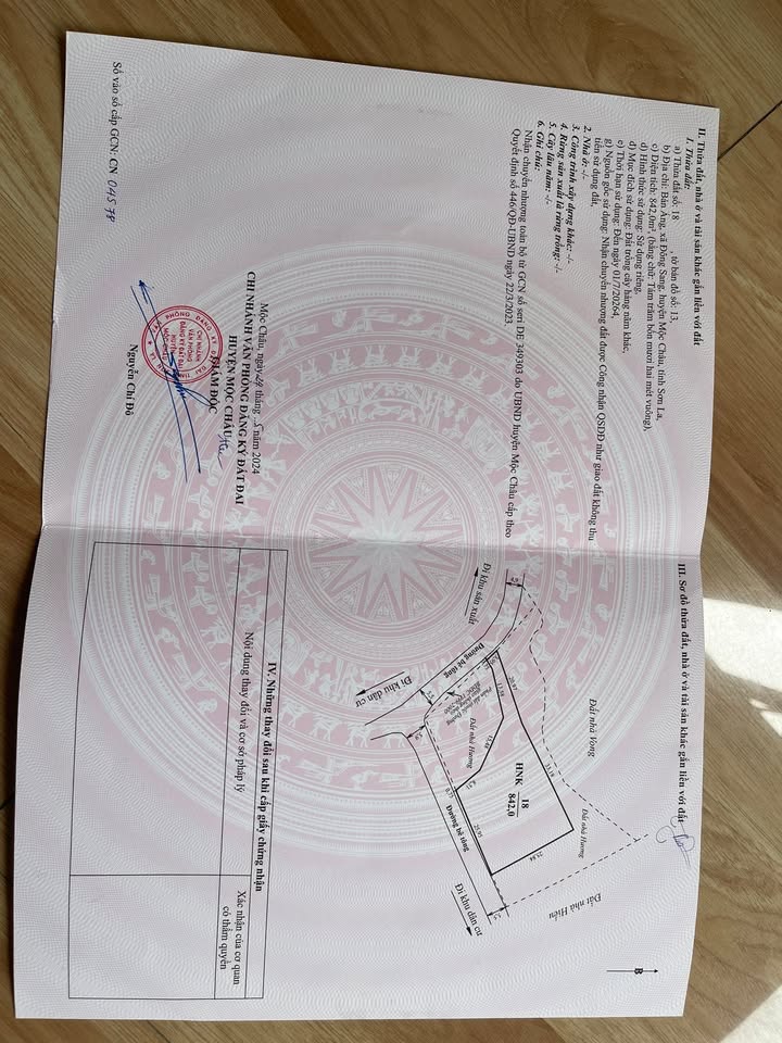 Đất Vườn Nghỉ Dưỡng Mộc Châu 1850m² - Sẵn Sàng Kinh Doanh Homestay