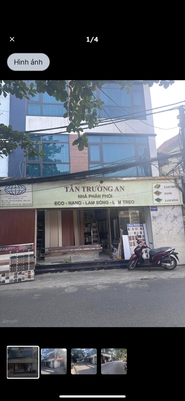 Mặt bằng kinh doanh 258 Thanh Bình, Hà Đông - Vị trí đắc địa, sẵn sàng cho thuê