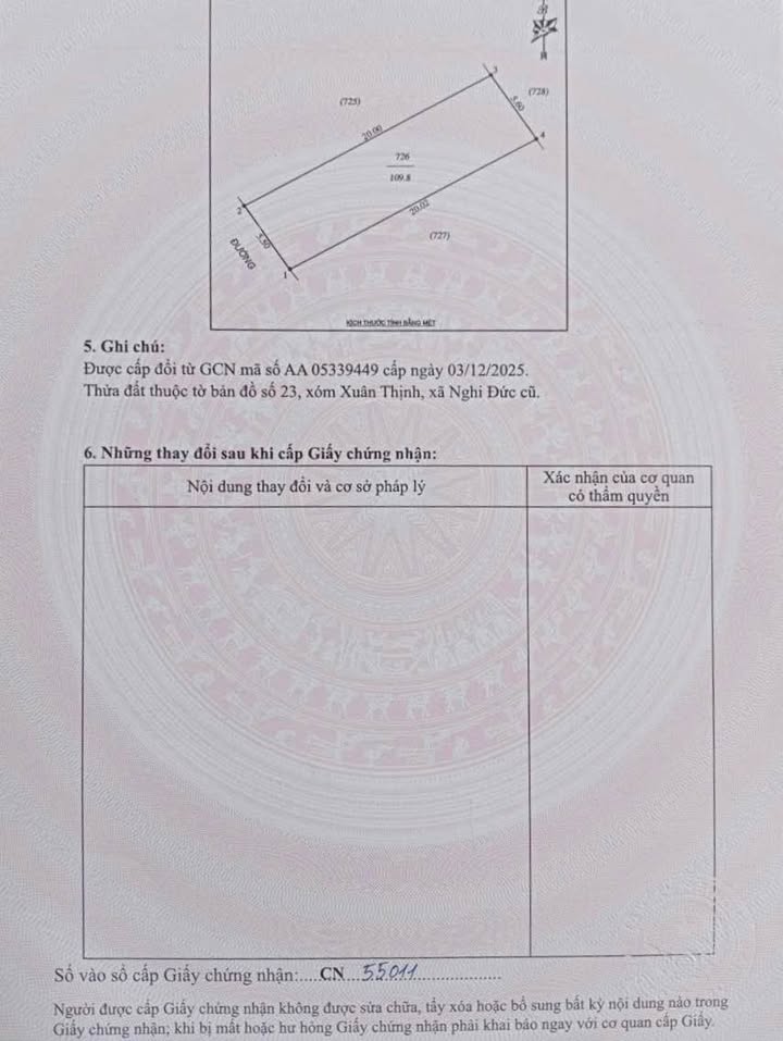 Đất nền Nghi Đức 108m² giá 3 tỷ - Sổ đỏ chính chủ tài lộc!