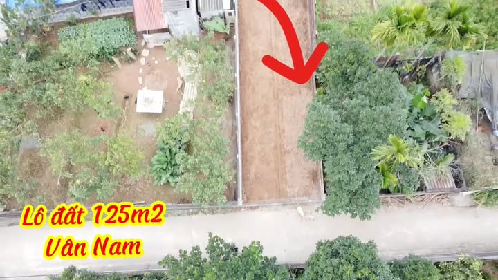 Đất nền Vân Nam 125m² - Sổ đỏ chính chủ, đường ô tô vào tận nơi!
