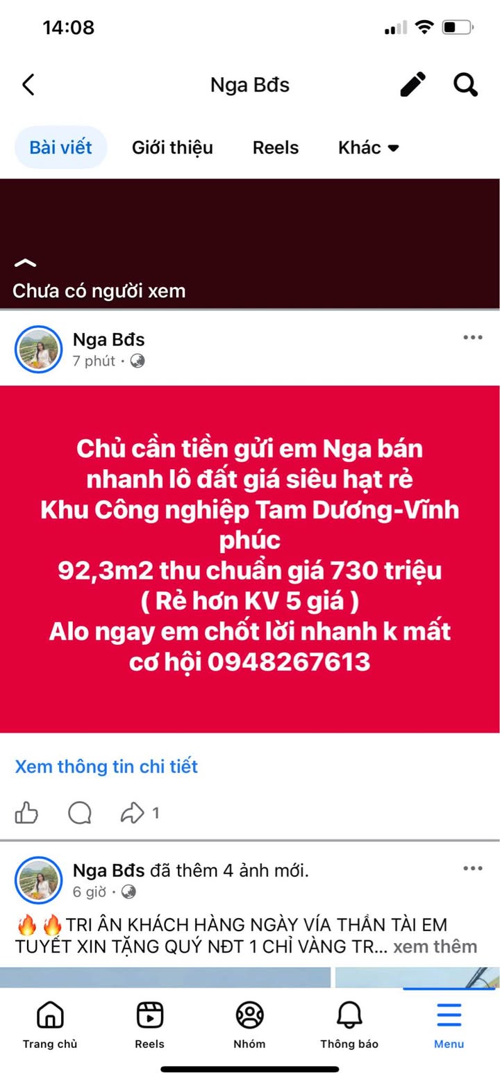 Đất nền Tam Dương dưới 700 triệu - Tiềm năng tăng giá vượt trội!