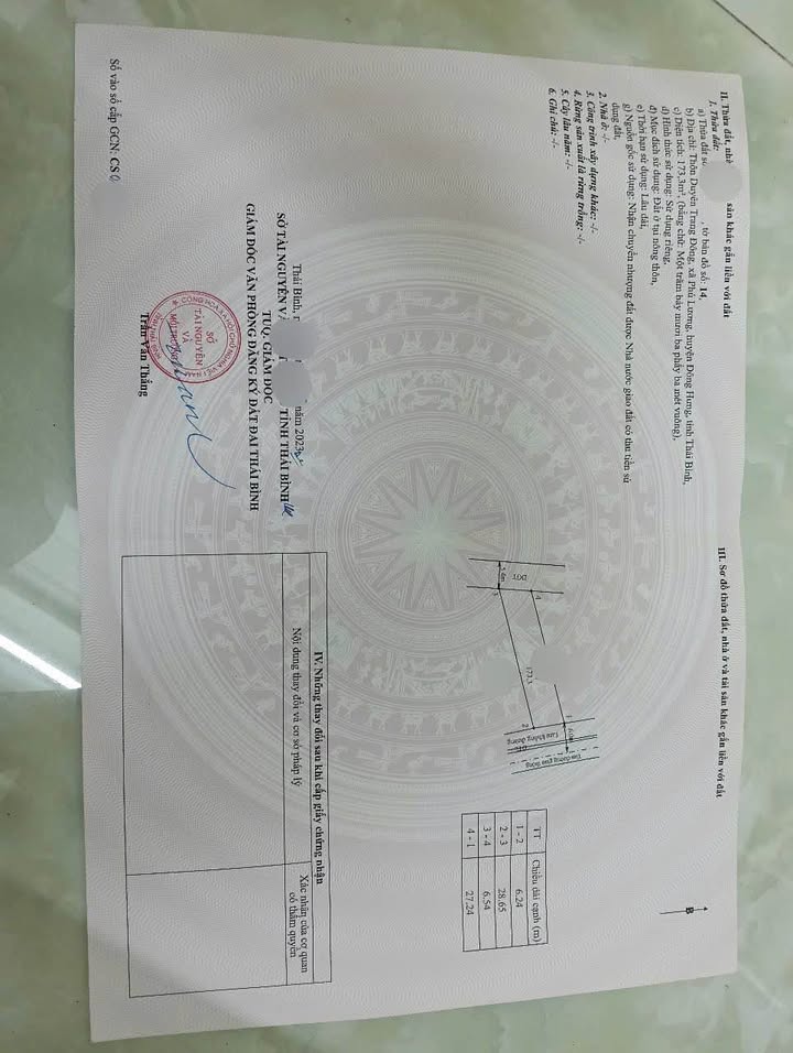 Đất nền Đông Hưng, Thái Bình 173.3m² - Hai mặt đường lớn, giá tốt