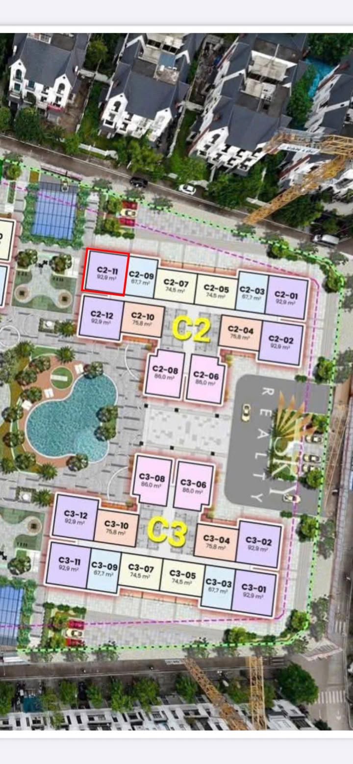 Căn hộ An Bình Homland Hà Đông 92m² 6.66 tỷ - Căn góc