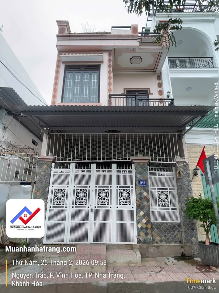 Nhà mặt tiền Nguyễn Trác Nha Trang 100m² - Vị trí đắc địa!