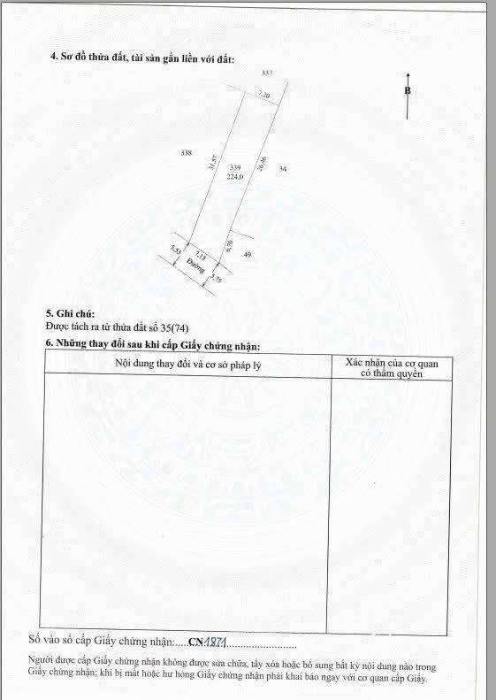 Đất nền Lộc An, Phú Lộc 224m² chỉ 800 triệu - Sổ hồng chính chủ!