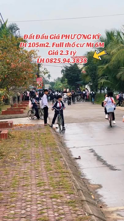 Đất Lô Góc Phượng Kỳ - 105m² - Sổ Đỏ Sẵn Sàng - 2.3 Tỷ