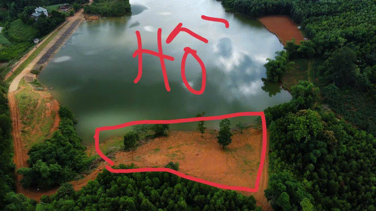 Đất Vườn Nghỉ Dưỡng 1400m² Bám Hồ Lạc Sơn, Hòa Bình - Giá Tốt