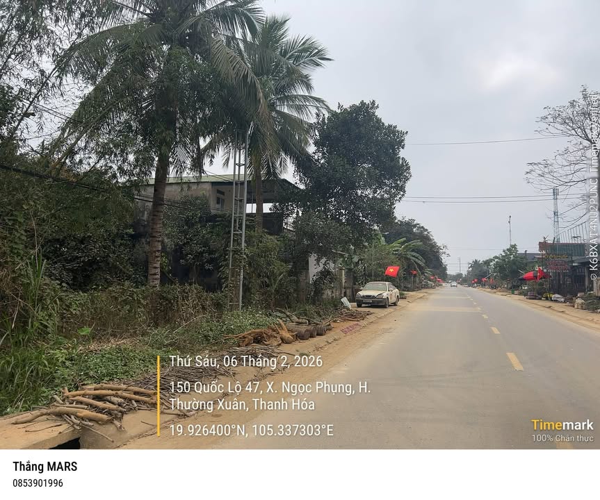 Bán đấu giá đất nền Thường Xuân 318.8m² - Mặt QL 47, Sổ đỏ chính chủ