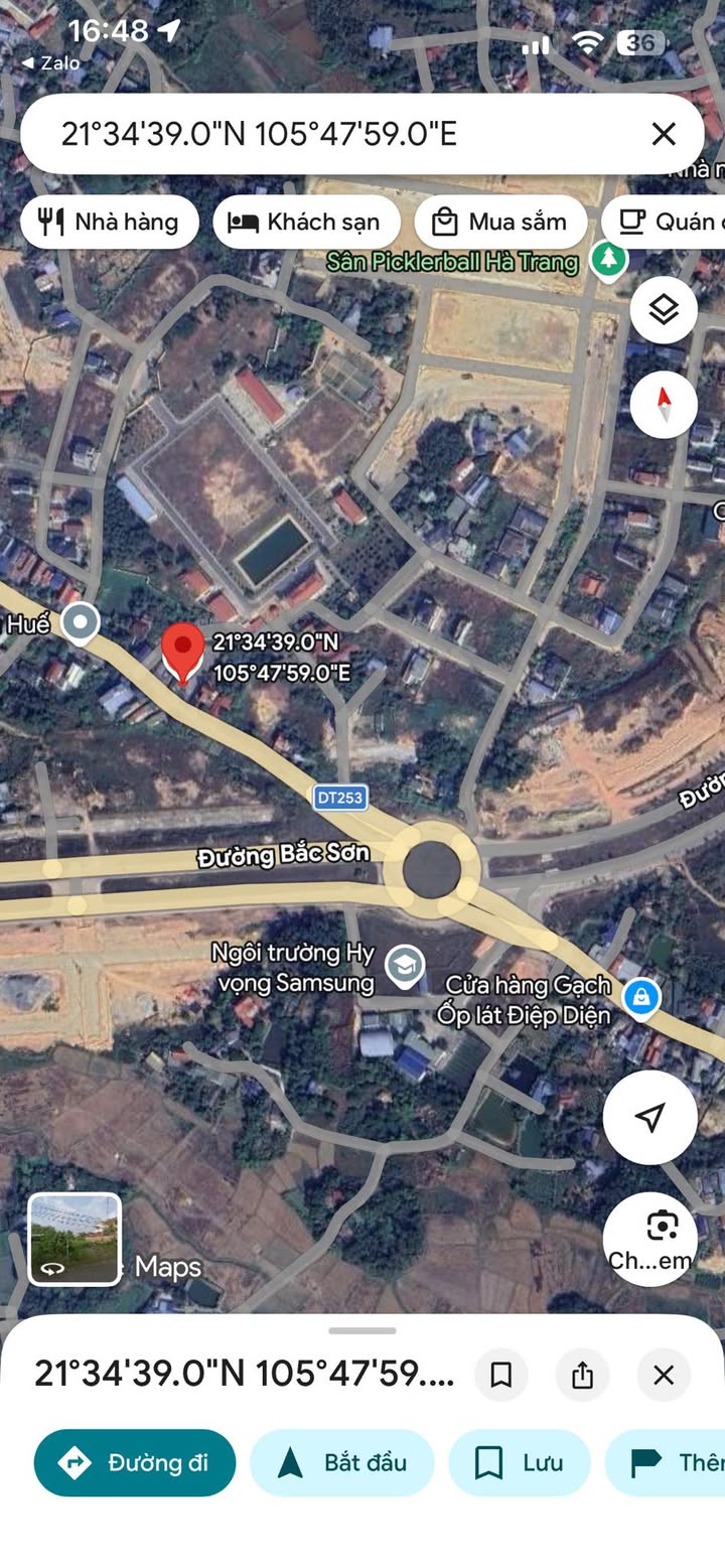 Bán đất Tố Hữu Thái Nguyên 109m² hơn 2 tỷ - Vị trí đắc địa