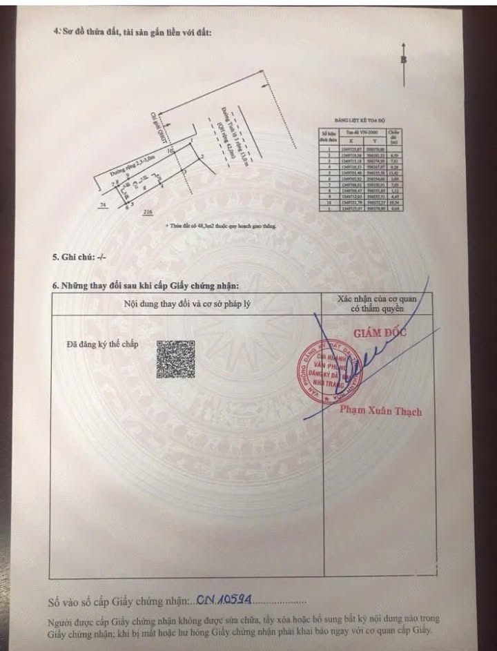 Bán Gấp Đất Vàng Nam Nha Trang 223.6m² - Sổ Hồng Sẵn Sàng