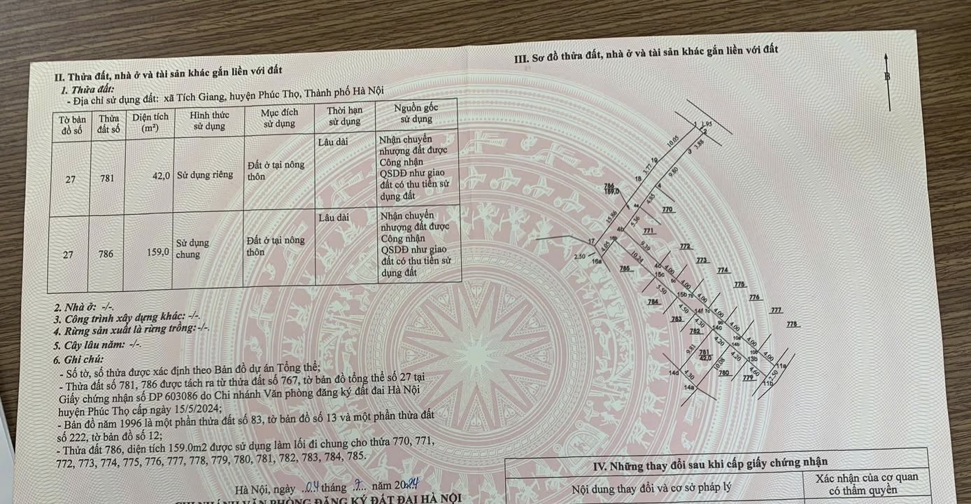 Đất nền Tích Giang 40m² giá nhỉnh 1 tỷ - Pháp lý rõ ràng!