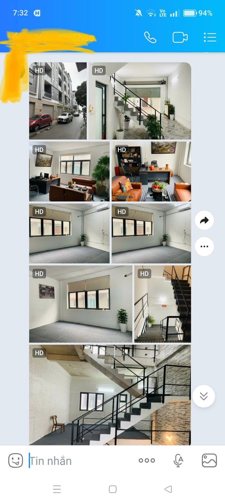 Cho thuê nhà 5 tầng Phố Thượng Thanh, Long Biên - 15 Triệu/tháng - Kinh doanh đa ngành nghề