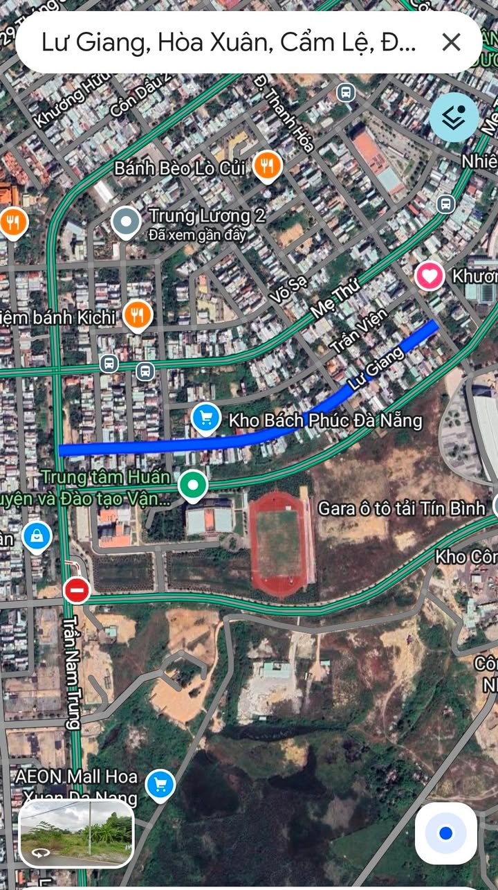 Bán đất Lư Giang Hòa Xuân 128m² giá 6.1 tỷ - Sổ đỏ chính chủ