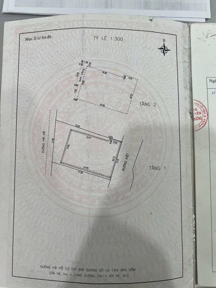 Đất Mặt Tiền Hải Hồ, Hải Châu - 211m², 2 Mặt Tiền Ô Tô, Giá Tốt
