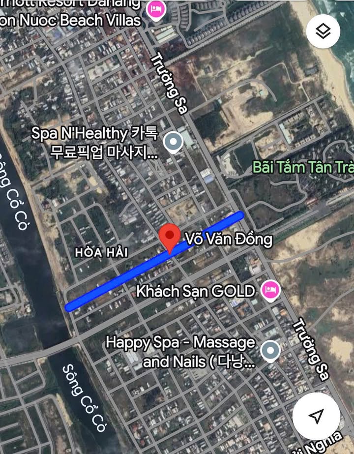 Đất nền Võ Văn Đồng, Đà Nẵng 90m² giá 5 tỷ - Sổ đỏ chính chủ!