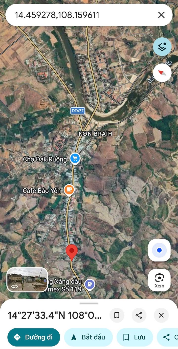 Đất Mặt Tiền QL24 Đắk Ruồng - 300m², Nở Hậu, Giá Tốt