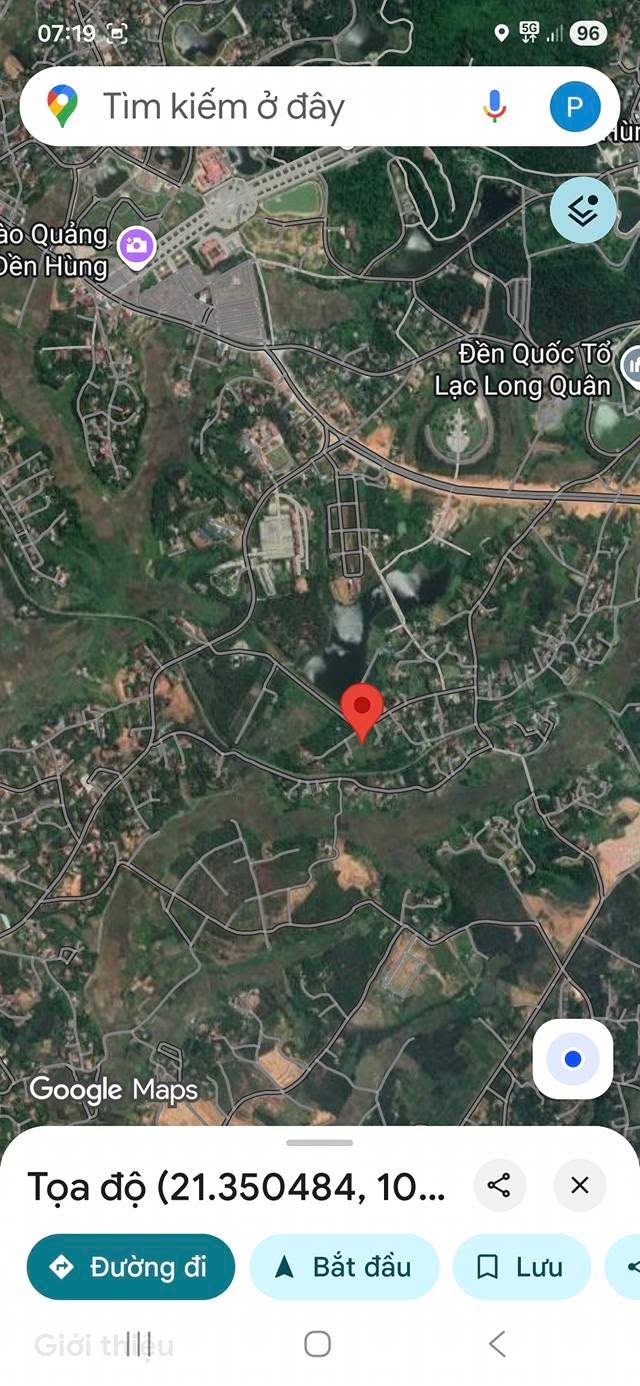 Bán đất thổ cư Chu Hóa, Việt Trì 100m² - Sổ đỏ sẵn sàng