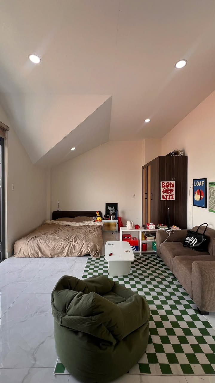 Cho thuê căn hộ Studio Phan Đình Phùng, Đà Lạt - 4.8 triệu/tháng, view thoáng