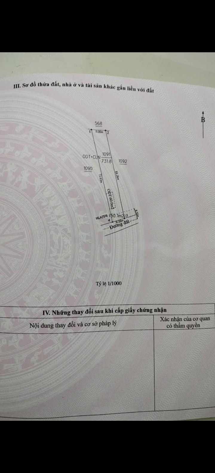 Đất nền Bắc Tân Uyên 720m² - Tiềm năng tăng giá vượt trội!