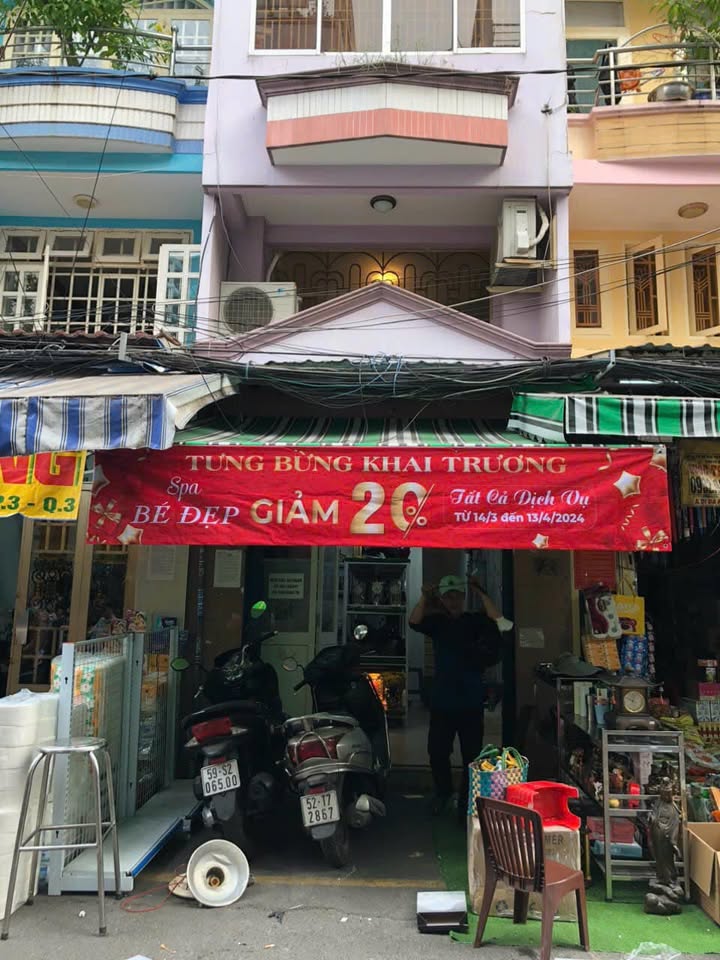 Mặt bằng kinh doanh Hẻm Chợ Bàn Cờ Q3 9 triệu - Vị trí đắc địa