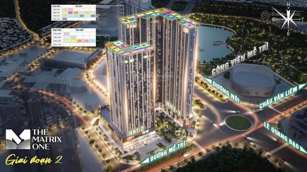 Căn hộ The Matrix One Premium 121m² Hà Nội - Full nội thất cao cấp