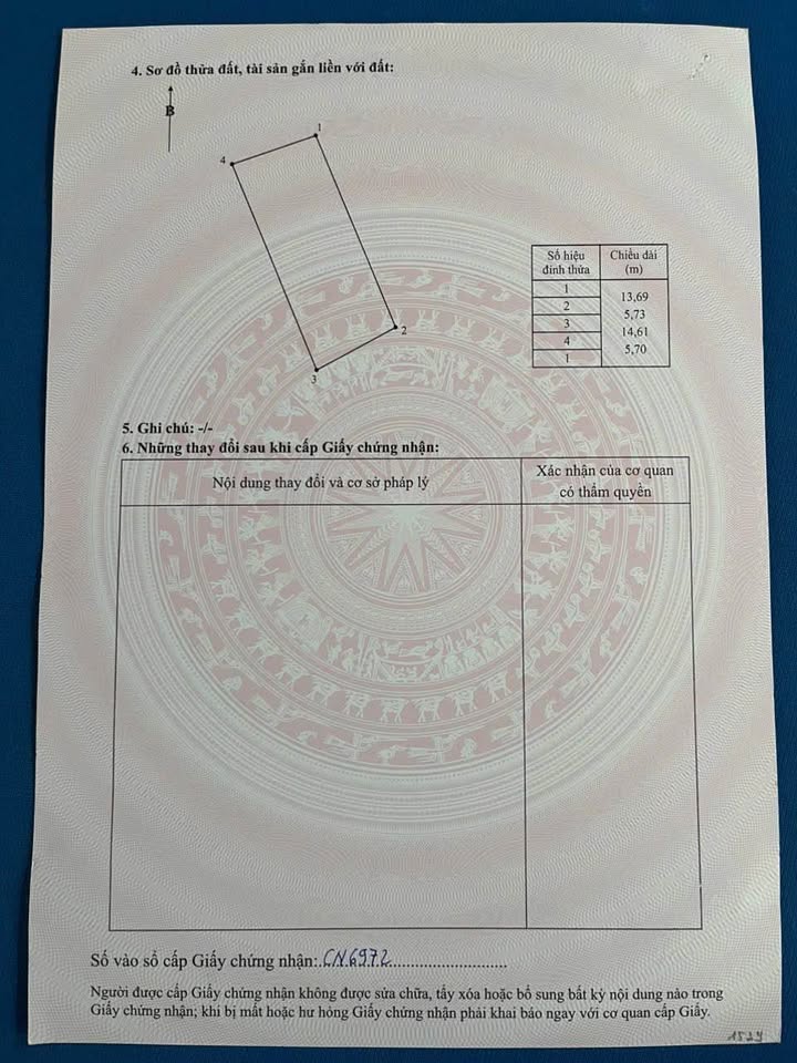 Đất Nền 80.6m² Song Liễu, Bắc Ninh - Mặt Tiền 5.7m, Ô Tô Vào Tận Nơi