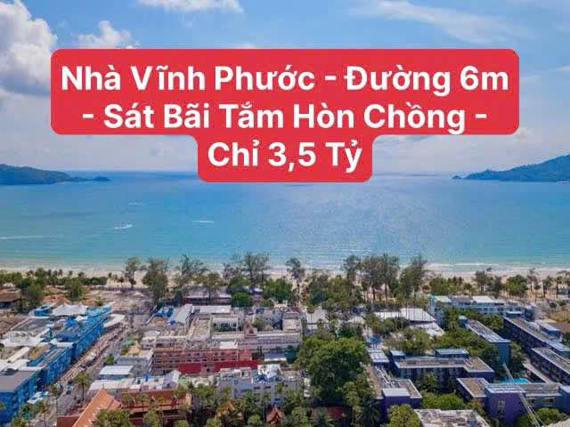 Nhà Vĩnh Phước Nha Trang 67m² 3.5 tỷ - Ô tô vào tận nhà