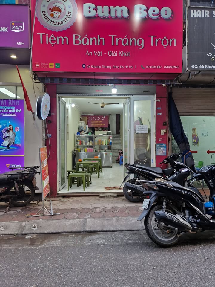 Mặt bằng Khương Thượng 30m² - Vị trí đắc địa, kinh doanh ngay!