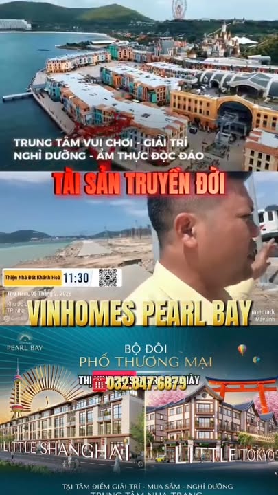 Townhouse Vinhomes Pearl Bay 240m² 42,3 tỷ - Đầu tư sinh lời