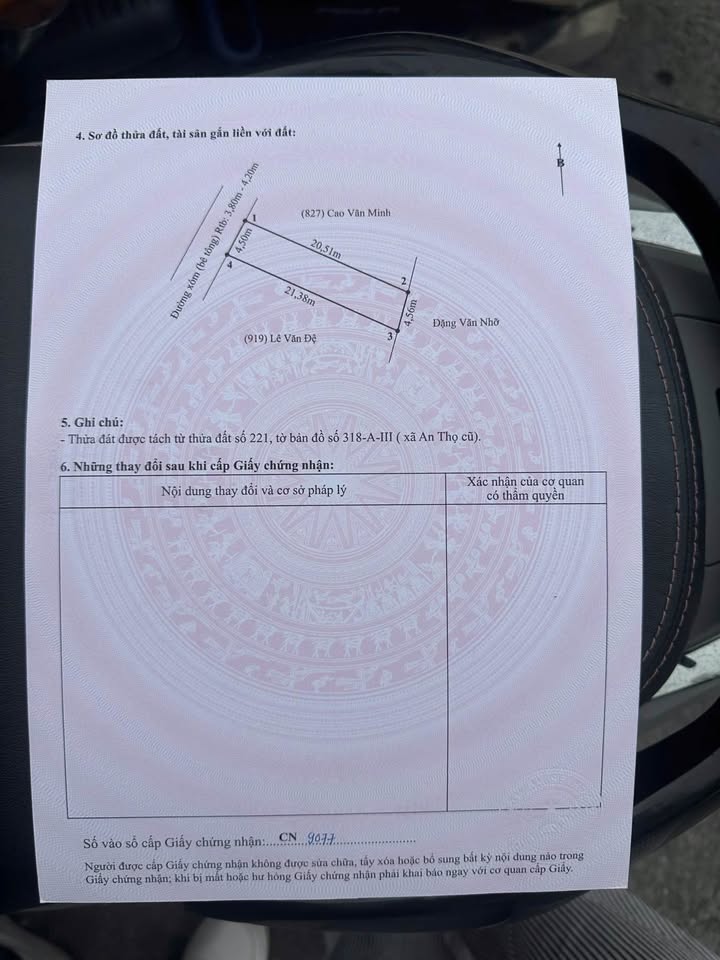 Đất nền An Thọ An Lão 94m² giá 900 triệu - Sổ đỏ chính chủ